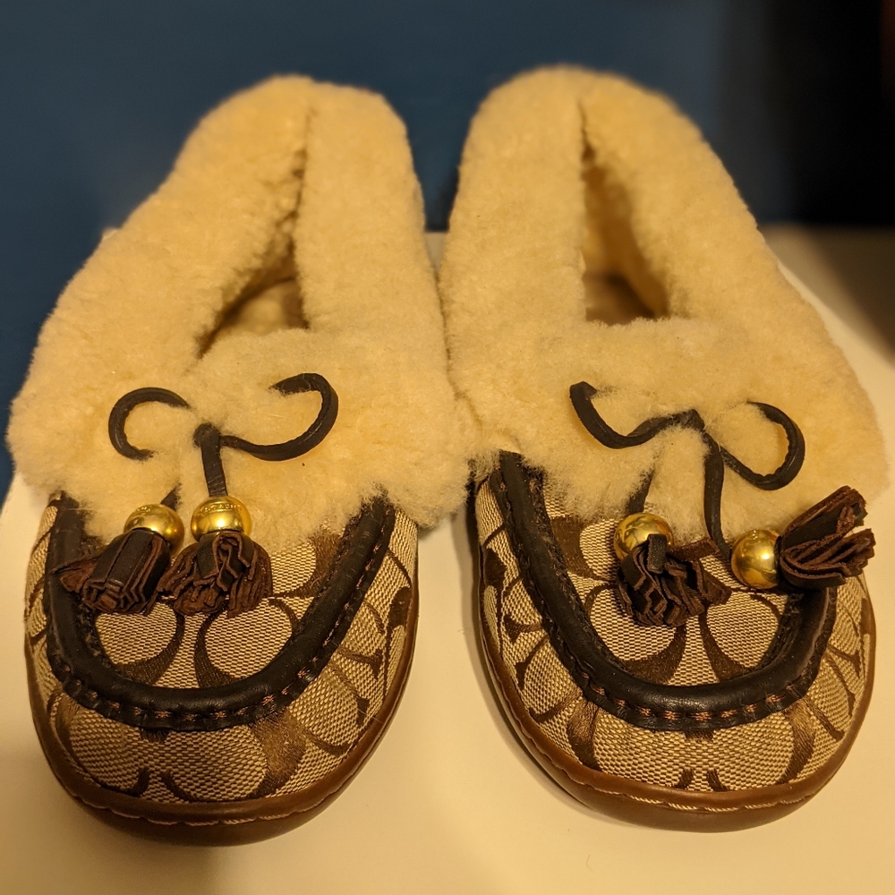 Coach Women's Fiona Tan Mocassins